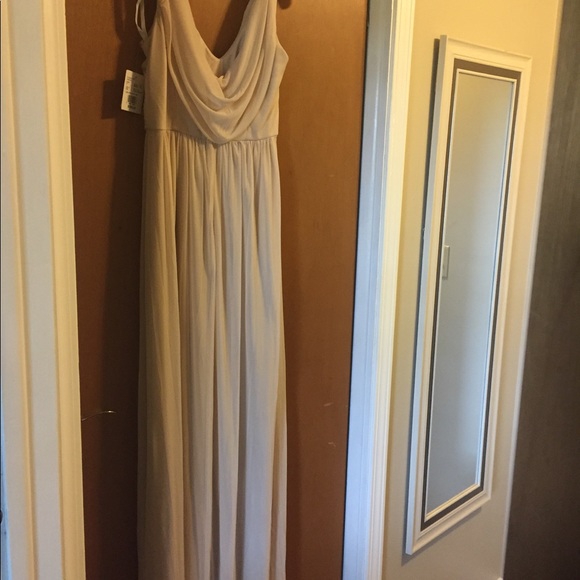 Champagne Bridesmaid Dress - Picture 2 of 3